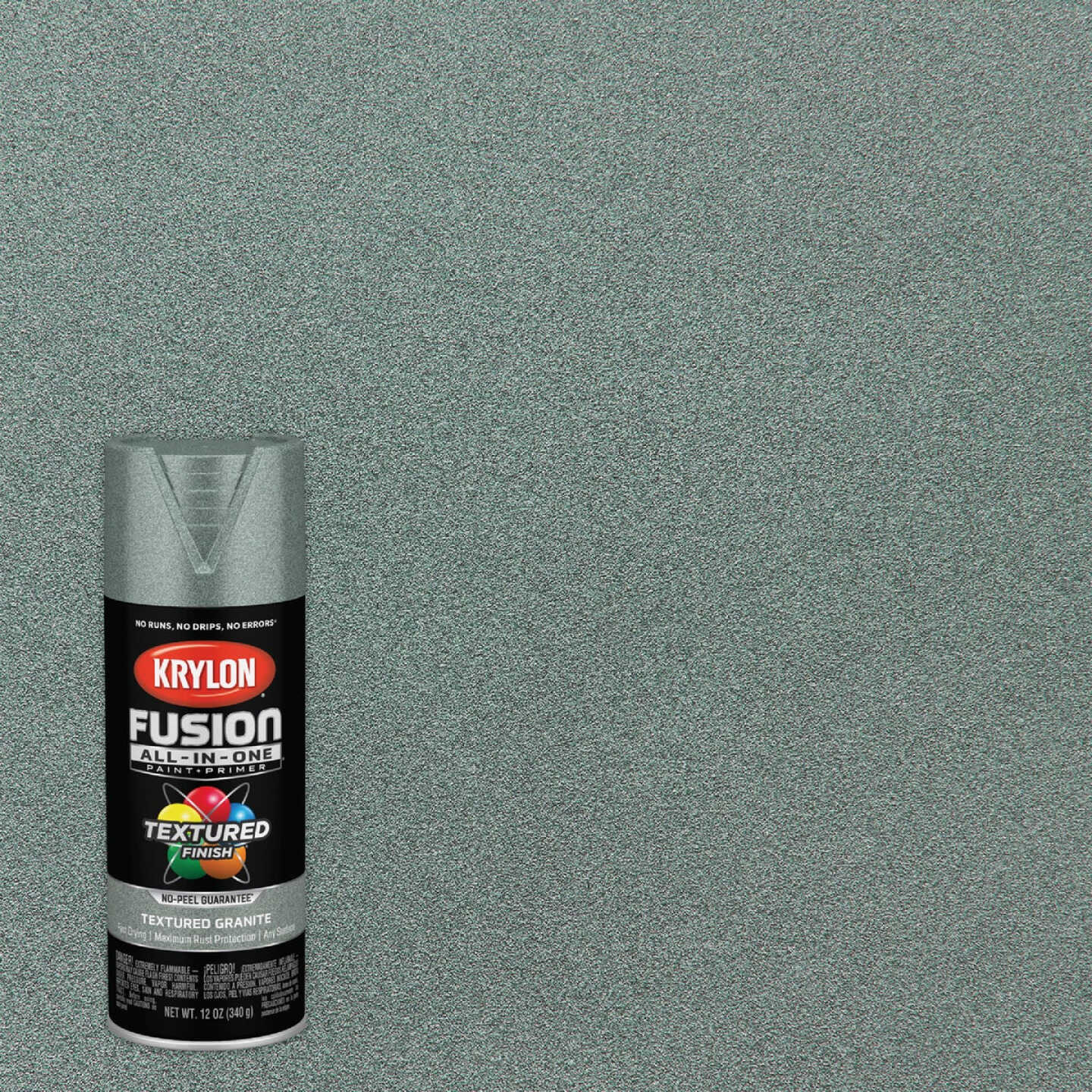 Krylon Fusion All-In-One Textured Spray Paint & Primer, Granite - Hemly  Hardware